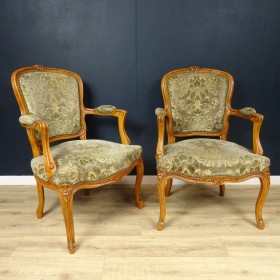 Pair of Scoubidou Armchairs  Maxfield Private Collection