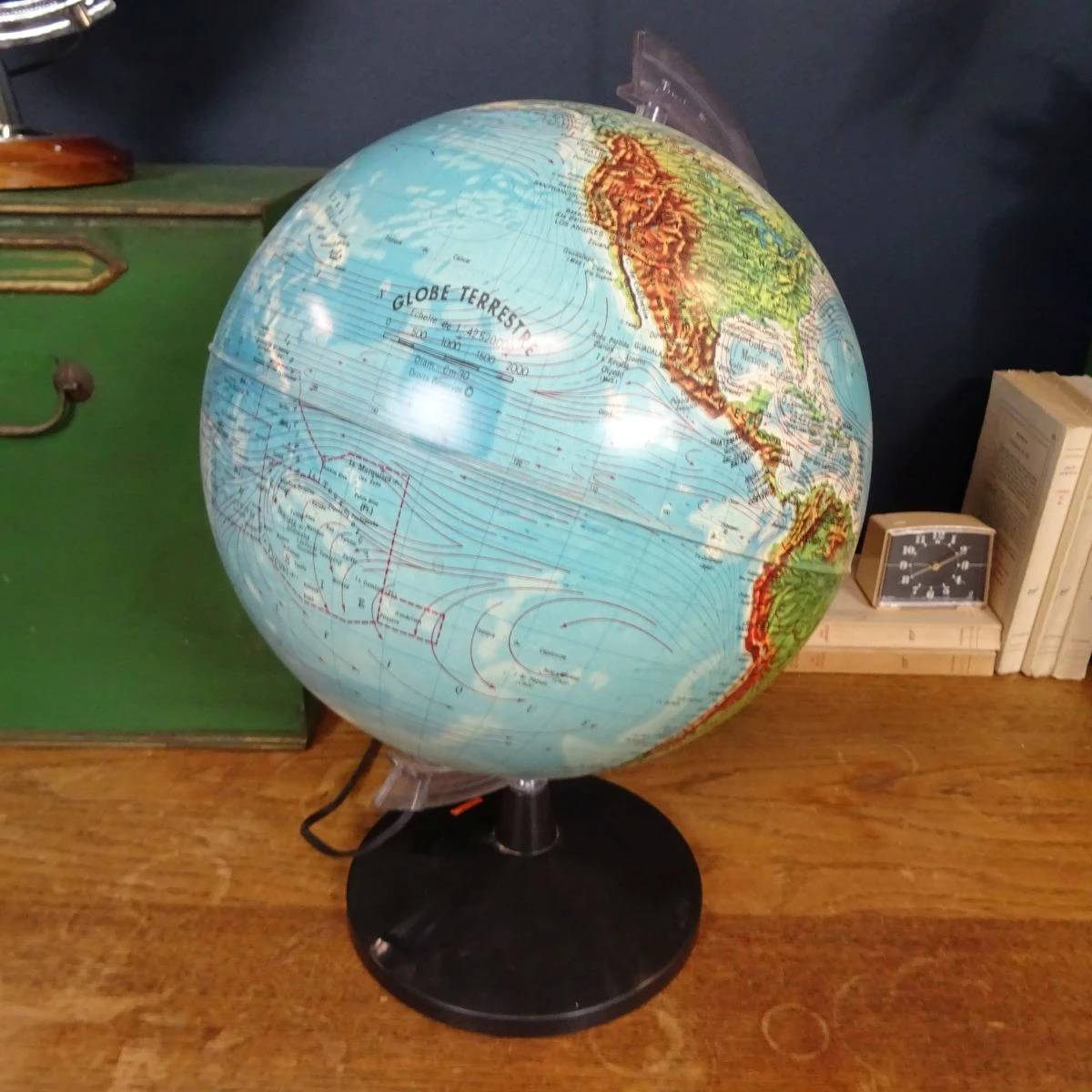 Globe Terrestre Lumineux Tecnodidattica , Vers 1990