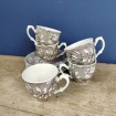 ROYAL TUDOR Velvet English 5-cup coffee set